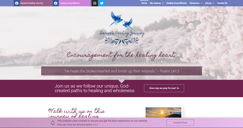 Faith Website Design | Cal Coast Web Design